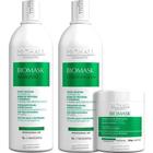 Biomask Kit Ultra Hidratante Professional Shampoo 1L Condicionador 1L Mascara 500g