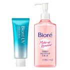 Bioré Uv Kit Protetor Solar Aqua Rich + Demaquilante Facial