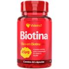 Biotina 45mcg 150% da idr 1 cápsula ao dia 60 cápsulas videira7