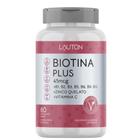 Biotina Concentrada com Vitaminas B + C + Zinco - 60 Capsulas Lauton - Cabelo - Pele e Unha