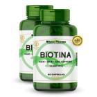 Biotina (Vitamina B7) 10.000 Mcg 60 Cápsulas - 2 Unidades - Alkans