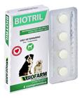 Biotril - Vermífugo Amplo Espectro para Cães - 4 Comprimidos Eficazes