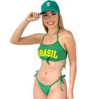 Biquini Do Brasil Core Copa Top Verde Amarelo Copa