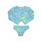 Biquini Infantil Cropped Proteção UV Quimby 4/8 Ref. 29409