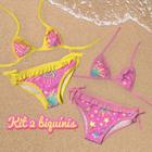 Conjunto Biquíni Uv (bikini) Infantil Praia Meninas Donuts em Promoção na  Americanas