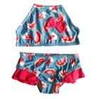 Biquini Infantil Menina Diversas Estampas Proteção Uv Praia