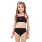 Biquini Infantil Menina Moda Praia Lacinho Kamylus Tam1ao10