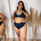 Biquíni Meia Taça Retro Plus Size