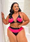 Biquini Plus Size Cortininha Tropicaly