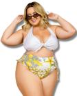 Biquíni Plus Size Feminio Estampado Roupa Feminina Moda Praia