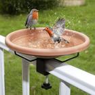 Bird Bath Hanizi, bacia montada no convés, corrimão de varanda de 30 cm