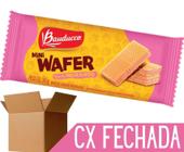 Biscoito Bauducco Mini Wafer Sachê 30G Morango - 96 Und