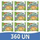 Biscoito Bolacha Cream Cracker Integral 9G Sachê Caixa 360Un