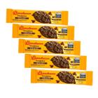 Biscoito Cookies De Chocolate Bauducco Kit 5