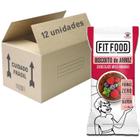 Biscoito De Arroz Chocolate Meio Amargo Fit Food 60G (18X) - Fitfood