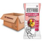 Biscoito de Arroz com Chocolate ao Leite FIT FOOD 60g (12x)