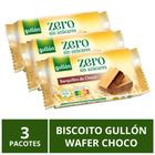 Biscoito Gullón Sem Açúcar, Wafer Chocolate, 3 Pacotes