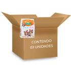 Biscoito Panda Kids Sem Glúten, Sem Lactose Baunilha e Cacau Natural Life contendo 3 caixas com 100g cada