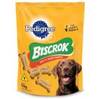 Biscoito Pedigree Biscrok Maxi para Cães Adultos de Raças Grandes - 1 Kg