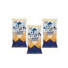 Biscoito Salgado Club Social Integral C 6 Unidades Kit 3