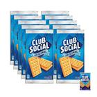 Biscoito Salgado Club Social Pacote Com 6 Unidades Kit 10