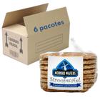 Biscoito Stroopwafel c/ 8 unidades MOINHO WAFERS 230g (6x)