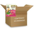 Biscoito Vegano Orgânico Cacau Zooreta Mãe Terra Integral contendo 3 pacotes de 80g cada