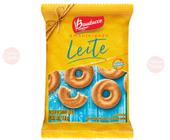 Biscoitos Amanteigados Atacado Cx Rosquinha Sache Leite 400U - Bauducco