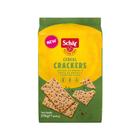 Biscoitos de Cereais Crackers Sem Glúten e Sem Lactose Schar 210g