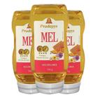 Bisnaga 550g de Mel Melato Multiflores Kit com 3