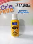 Corante Liquido Tinta Xadrez Amarelo Azul Branco Laranja Marrom Violeta  Preto Verde Bisnaga 50ml - MAZA - Corante para Tinta - Magazine Luiza