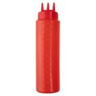 Bisnaga De Molhos Especiais Maionese 650ML 3 Bicos de Plástico Vermelho