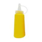 Bisnaga Plastica Molho Ketchup Mostarda Maionese Amarelo 200ml 1 unidades