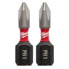 Bit Philips Ph1 X 25Mm com 02 Pç 48-32-4411 - Milwaukee