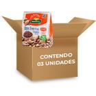 Bites Free Minis Brigadeiro Zero Açúcar, Zero Glúten, Vegano Natural Life contendo 3 caixas com 70g cada