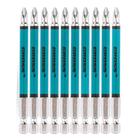 Bits phillips, encaixe 1/4 pol., comprimento 70 mm, 10pcs//gross