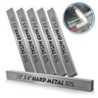 Bits Quadrado 3/8 X 4 - 50% Em aço rápido com cobalto HSS-C0 - 6 Peças - HARD METAL