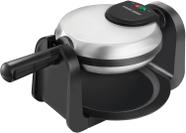 Black+DECKER Máquina de Waffles Flip WM1404S, Prata