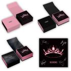 Blackpink - boxset trio the album + art card autografado uk