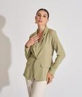 Blazer alfaiataria eva pistache