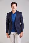 Blazer Alfaiataria Liso Slim Fit - Azul Marinho