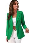 Blazer Alfaiataria Luxo Feminino Terninho Moda Evangélica