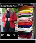 Blazer Blaser Plus Size Moda Tendência Elegante Feminino Clássico Charmosa