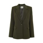 Blazer com bolso verde militar - dudalina