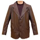 Blazer de Couro Masculino SV7527 - Marrom