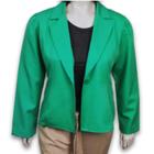 Blazer Feminino Alfaiataria Barbie c/ Botão Plus Size