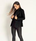 Blazer Feminino De Linho Misso Preto