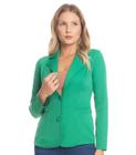 Blazer Feminino De Microfibra Misso Verde