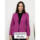 Blazer Jeans Tingido 6296