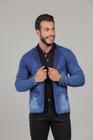 Blazer masculino casual com elastano